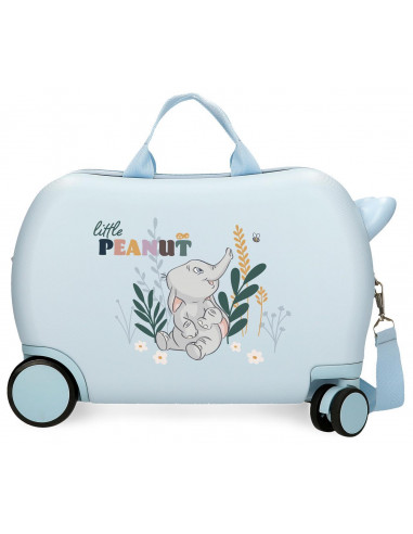 4461022 ABS ROLLING SUITCASE 4W.(2 MULTID.) 45CM. DUMBO BEFO